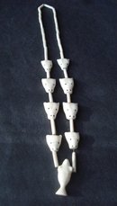 ESkimo Inuit Necklace Whale Bone