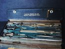 Antique Drafting Tool Set Highes Owens Co