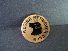 Badge Retriever Regina Club Dog Badge