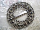 Antique Shoe Buckles Cut Steel