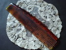 Rexall Hair Comb Fancy Early Plastic Celluloid