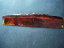 Rexall Hair Comb Fancy Early Plastic Celluloid