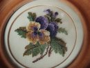 Petit Point Picture Pretty Pansy Blossom