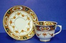 Royal Albert China Cup & Saucer Hand Pntd.