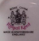 Royal Kent Cup & Saucer PRETTY