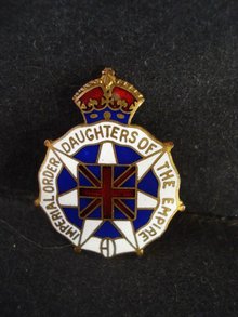 Pin Imperial Order Daughters of the Empire