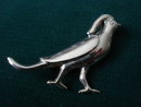 Brooch Sterling Bird