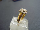 Victorian Ring 15k Gold Diamond and Pearls
