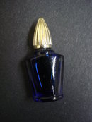 Miniature Perfume Bottle Cobalt Blue
