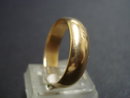 Wedding Band Wide Antique 14k