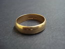 Wedding Band Wide Antique 14k