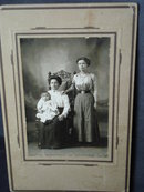 Victorian Photo Mother Child and Aunt
