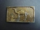 Ges Gesch Belt Buckle Camel