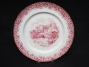 Plate by H M Sutherland China Warwick Castle
