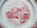 Plate by H M Sutherland China Warwick Castle