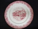 Plate by H M Sutherland China Warwick Castle