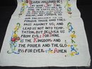 Embroidered Prayer Sampler