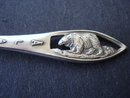 Sterling Souvenir Spoon Alaska Skagway