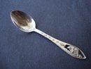 Sterling Souvenir Spoon Alaska Skagway
