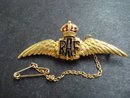 RAF Gold Pin - Golden Wings