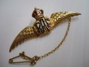 RAF Gold Pin - Golden Wings