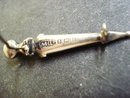 Antique Scottish Brooch Sterling Dirk Dagger