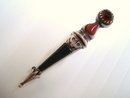 Antique Scottish Brooch Sterling Dirk Dagger