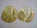 Antique Deco Earrings CLip Style