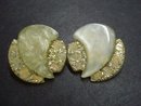 Antique Deco Earrings CLip Style