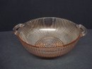 Depression Glass Bowl Pink