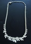 Antique Sherman Necklace Diamante