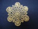 Pretty Dainty Lace Doily Tatting Tatted Lace Hand Made