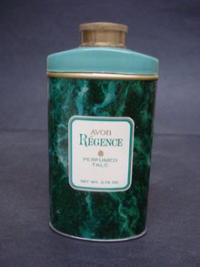 Vintage Talc Tin