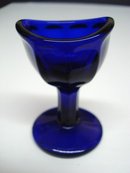Optical Eyewash Cup Cobalt Blue Glass
