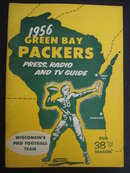 1956 Green Bay Packers Football Guide