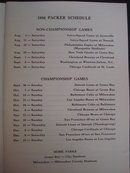 1956 Green Bay Packers Football Guide