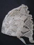 Beautiful Antique Lace Hat For Baby or Doll