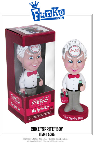 Coca Cola Sprite Boy Wacky Wobbler by Funko