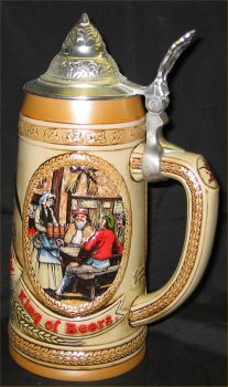 Budweiser Tavern & Public House Lidded Beer
