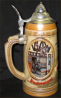 Budweiser Tavern & Public House Lidded Beer