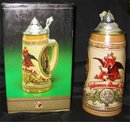 Budweiser Aging and Cooperage Lidded Beer Stein