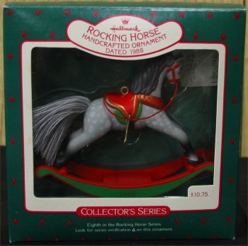 1988 Hallmark Rocking Horse #8 Ornament