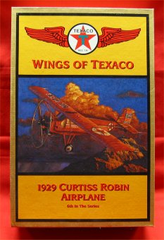 Texaco 1929 Curtiss Robin Airplane Die-cast