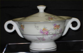 Haviland Gloria Sugar Bowl