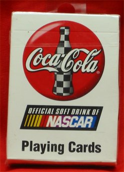 Coca Cola NASCAR Playing Cards - 1999