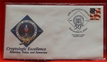 National Security Agency ( NSA ) 50th Anniversary Cover - 2002
