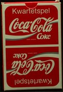 Belgian Coca Cola Kwartetspel Playing Cards - 1980s