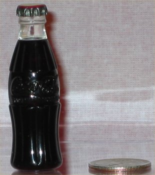 Coca Cola Miniature Bottle Lighter - 1950s