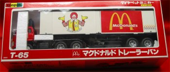 McDonalds Japanese T-65 Tractor Trailer - 1986