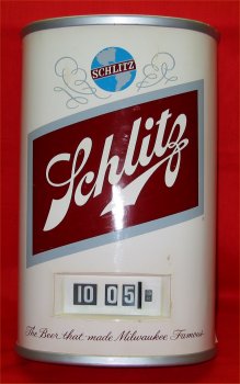 Schlitz Can Clock